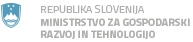 Ministrstvo za gospodarski razvoj in tehnologijo Republike Slovenije - logo